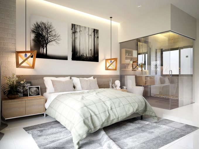 Thiết kế nội thất nhà phố chị Hồng